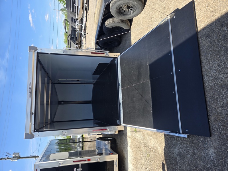 Enclosed Trailers  2027 7x16 Ideal Cargo Enclosed Trailer (White) Photo