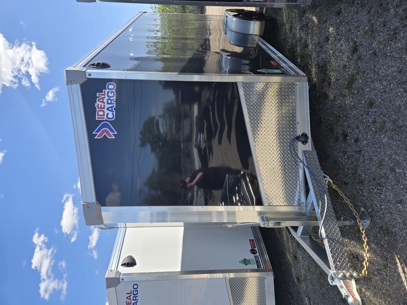 2027 7x16 Ideal Cargo Enclosed Trailer (Black)
