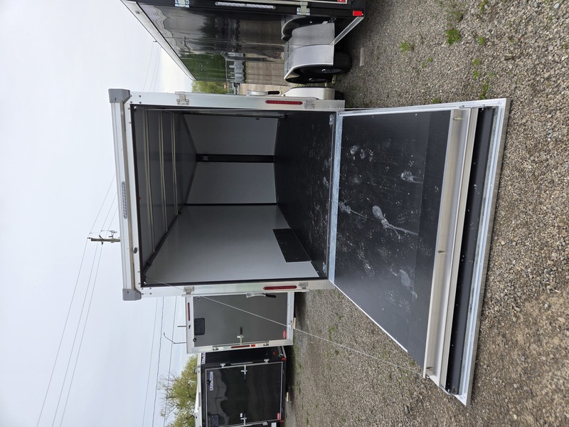 Enclosed Trailers  2027 7x16 Ideal Cargo Enclosed Trailer (Black) Photo