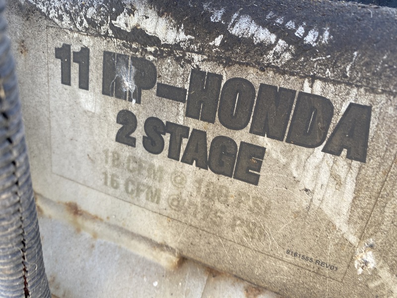 Air Compressor with Honda engine for sale 