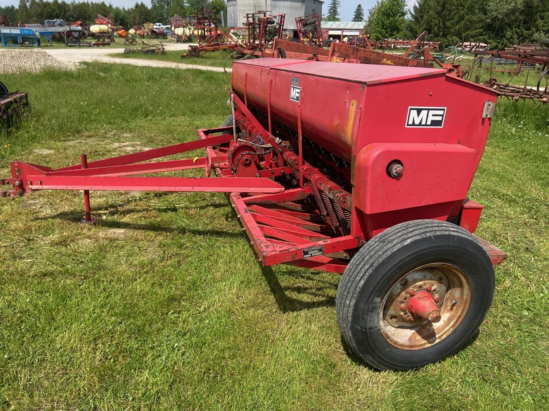 Planting  Massey Ferguson 33 Seed Drill - 17 Run Photo
