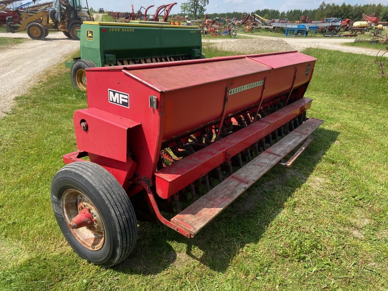 Planting  Massey Ferguson 33 Seed Drill - 17 Run Photo