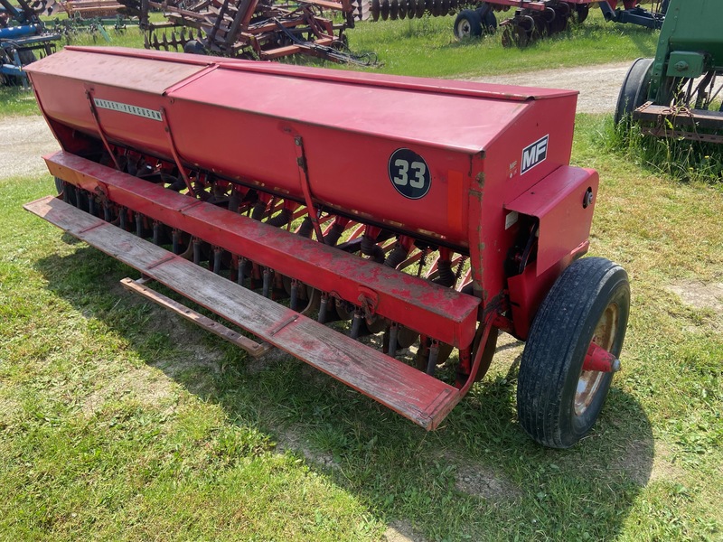 Planting  Massey Ferguson 33 Seed Drill - 17 Run Photo