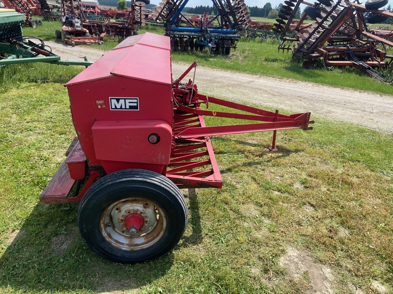 Planting  Massey Ferguson 33 Seed Drill - 17 Run Photo
