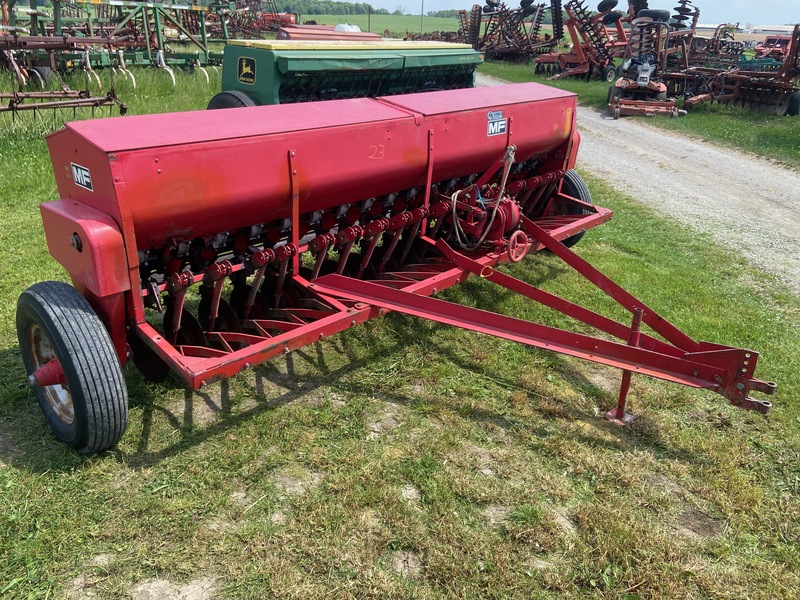 Planting  Massey Ferguson 33 Seed Drill - 17 Run Photo