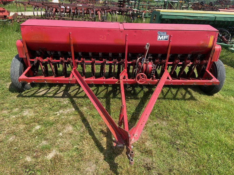 Planting  Massey Ferguson 33 Seed Drill - 17 Run Photo