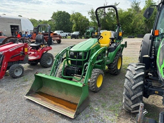 Tractors  John Deere 2025R Tractor Loader Backhoe Photo