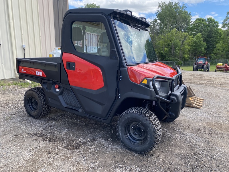 Kioti K9 UTV with full HVAC 