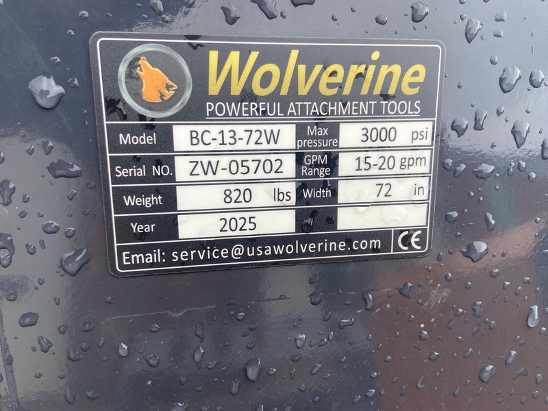 Attachments  Wolverine Brush Cutter - 6FT - New Photo