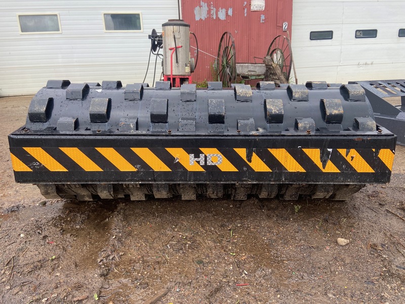 Skid Steer Vibrating Pad Roller - 5FT