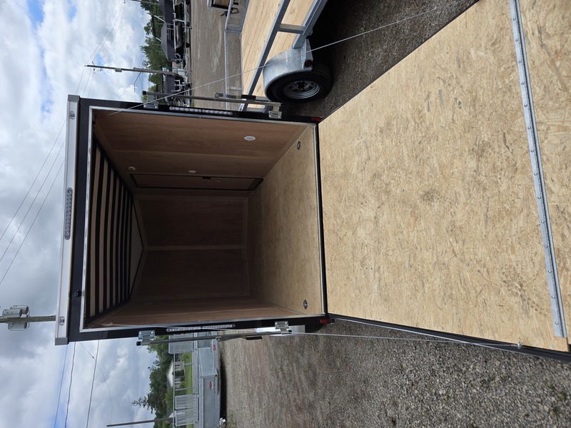 Enclosed Trailers  2027 6x12 Haul-About Cougar Enclosed Trailer (Black) Photo
