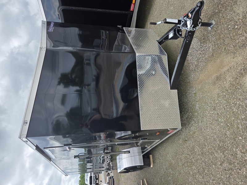 2027 7x16 Haul-About Cougar Enclosed Trailer (Black)
