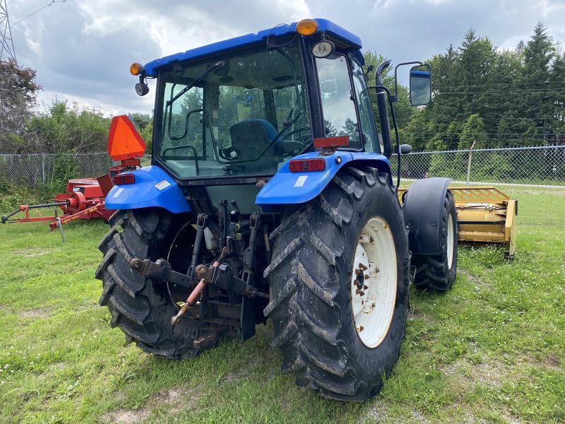 New Holland T5060 Tractor with HLA Edge Flex 10-15 Plow 