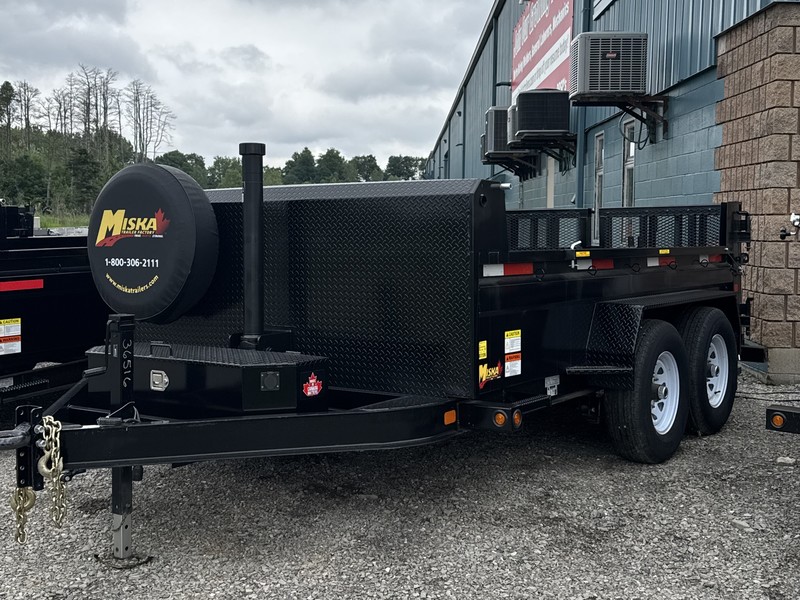 2026 Miska 7 Ton Contractor Dump Trailer