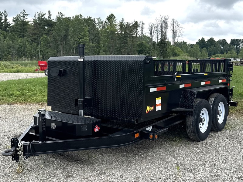 2026 Miska 7 Ton Contractor Dump Trailer