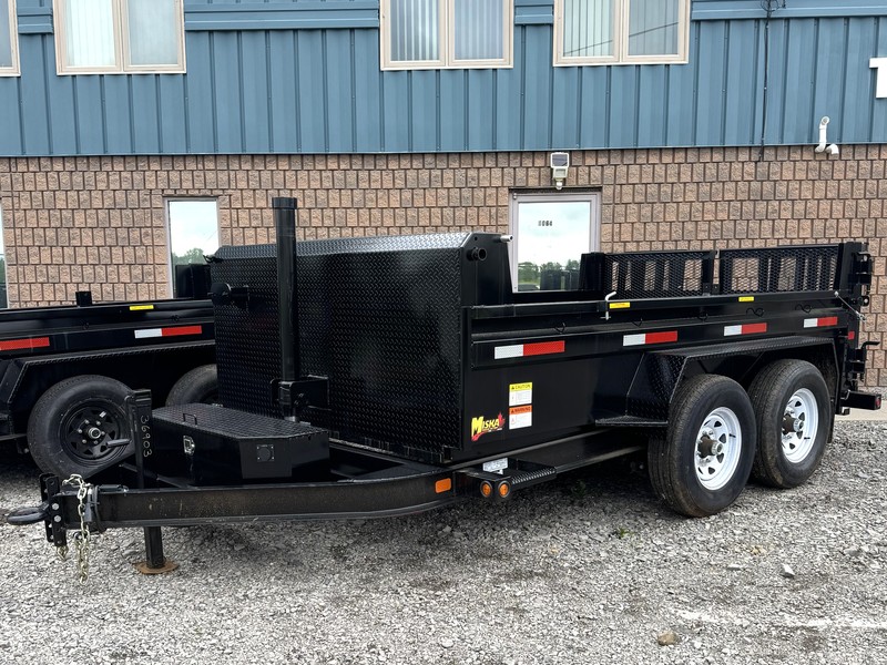 2026 Miska 7 Ton Contractor Dump Trailer
