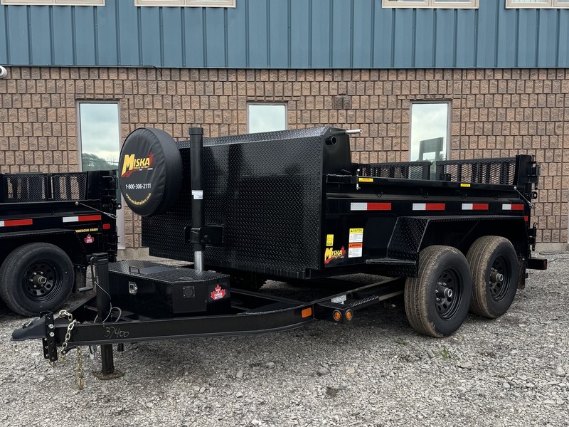 2026 Miska 5 Ton Contractor Dump Trailer