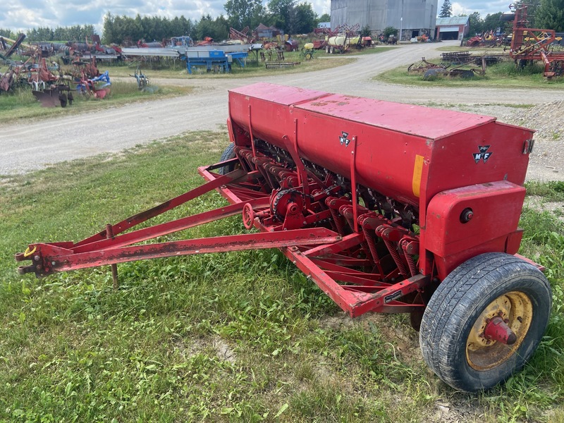 Planting  Massey Ferguson 33 Seed Drill - 15 Run Photo