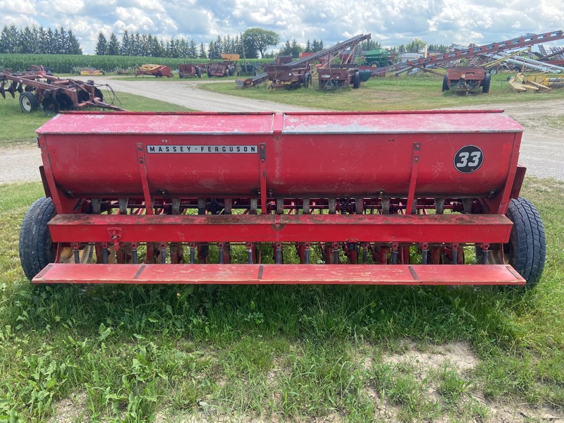 Planting  Massey Ferguson 33 Seed Drill - 15 Run Photo