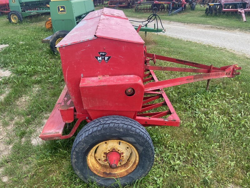 Planting  Massey Ferguson 33 Seed Drill - 15 Run Photo