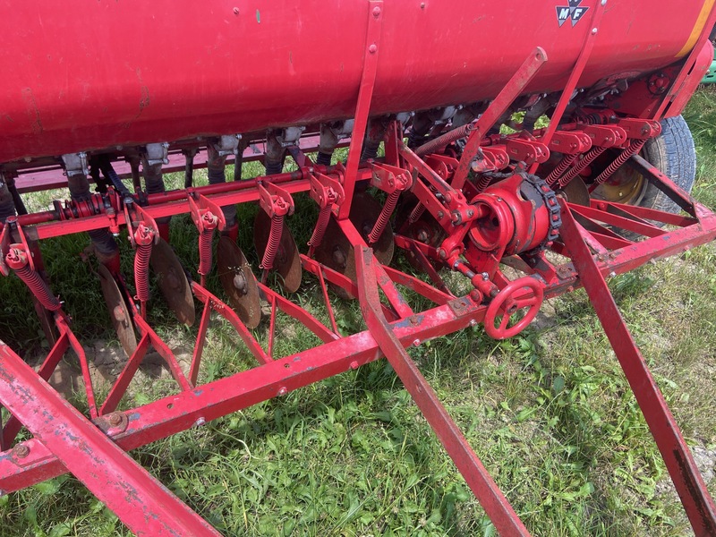Planting  Massey Ferguson 33 Seed Drill - 15 Run Photo
