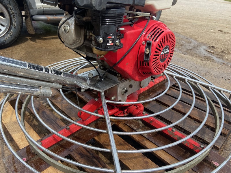 Construction  Razorback-Walker Power Trowel - 44" - 11HP Photo