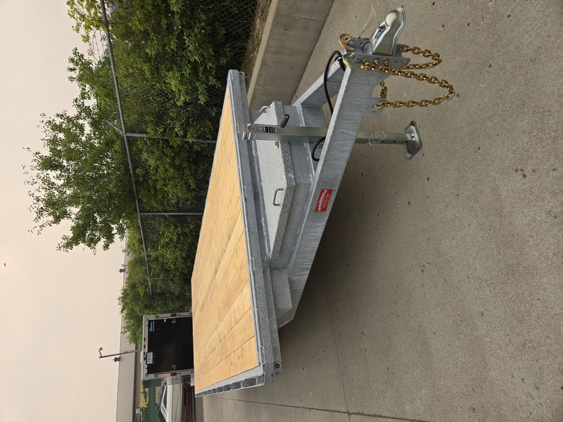 96"x22' Duratrail Galvanized Deckover Trailer