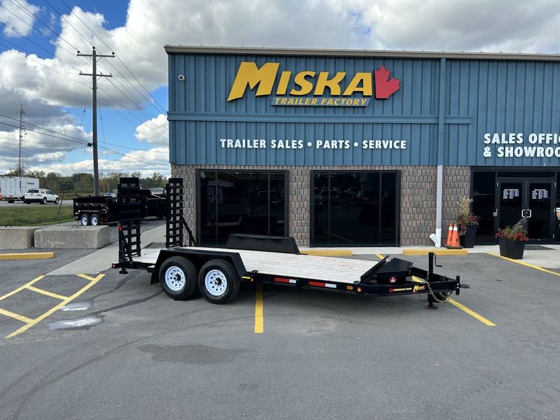2026 Miska 16' Equipment Float Trailer
