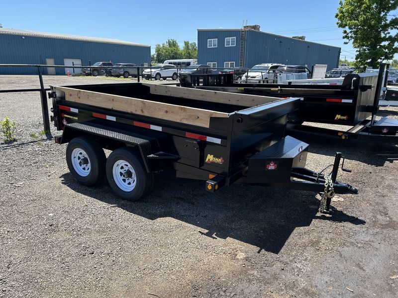 2026 Miska 5'x10' Contractor Dump Trailer