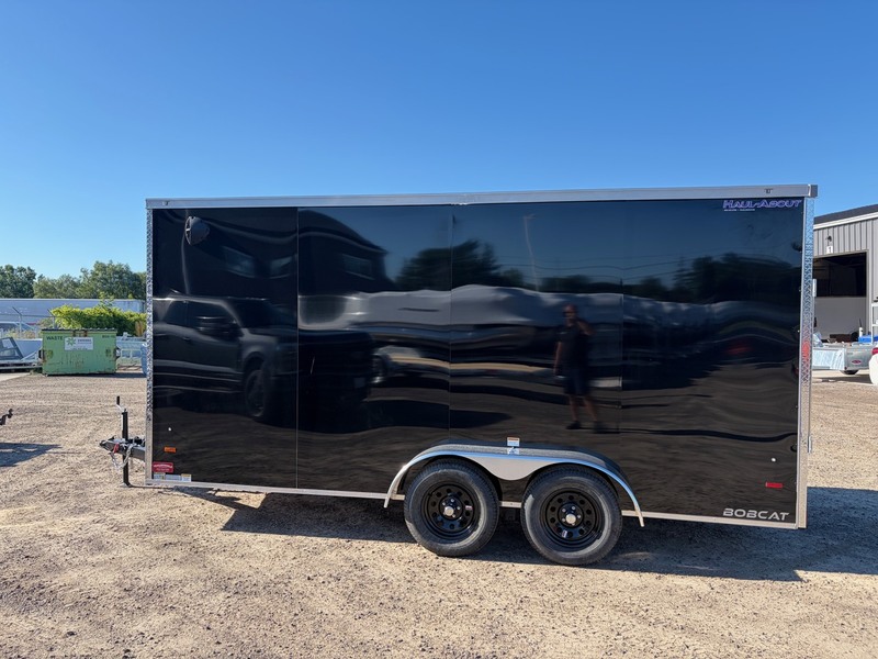 Enclosed Trailers  2027 7x16 Haul-About Bobcat Enclosed Trailer (Black) Photo