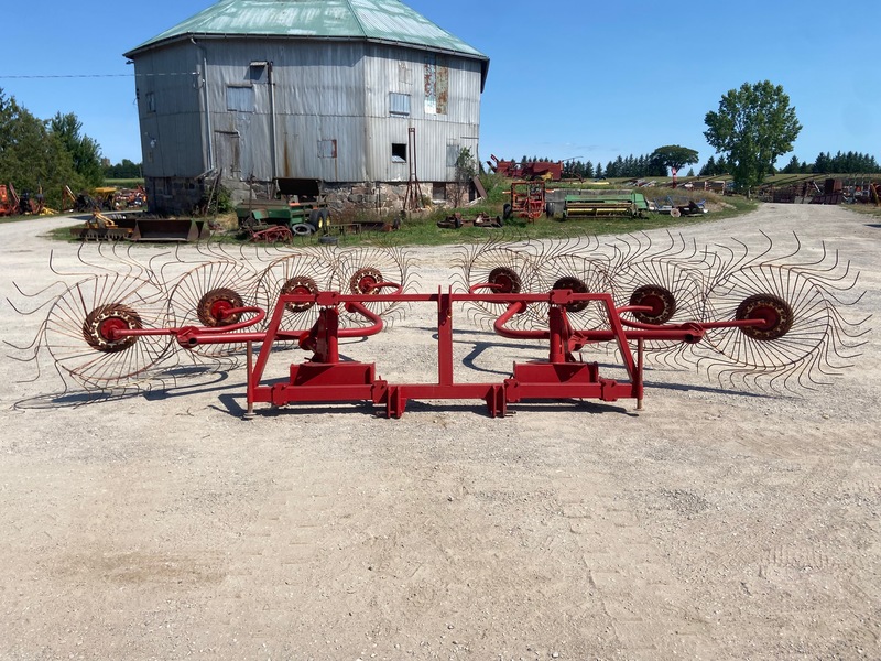 Sitrex 8 Wheel Rake - 3PT