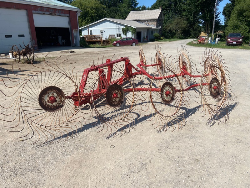 Hay/Forage/Livestock  Sitrex 8 Wheel Rake - 3PT Photo
