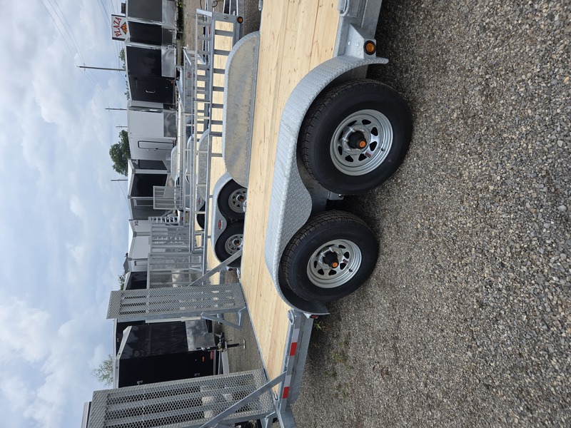 All Purpose Trailers  80" x 18' Duratrail Galvanized All Purpose Trailer Photo