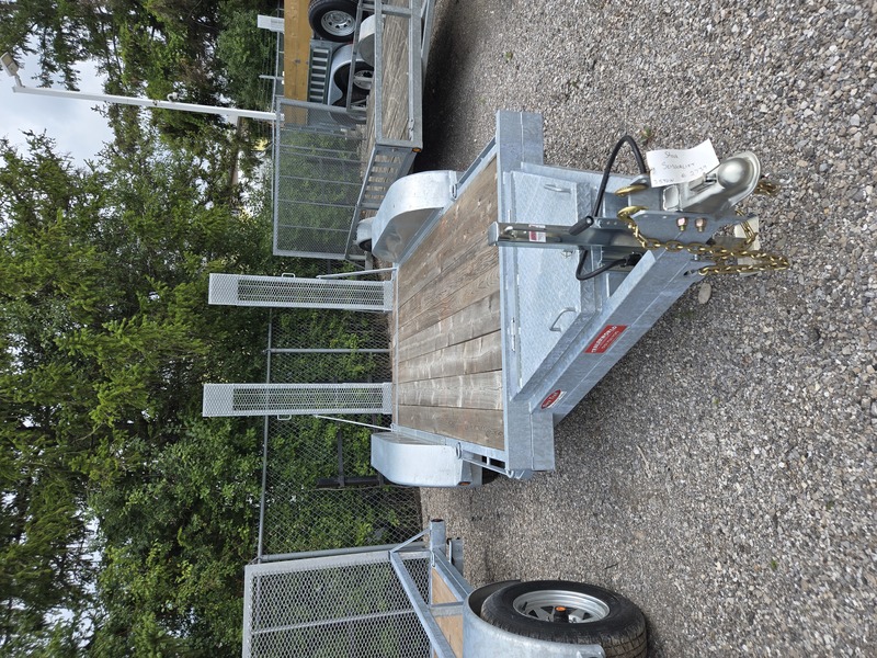 Equipment Haulers  5X12 3.5 TON SCISSOR LIFT TRAILER Photo