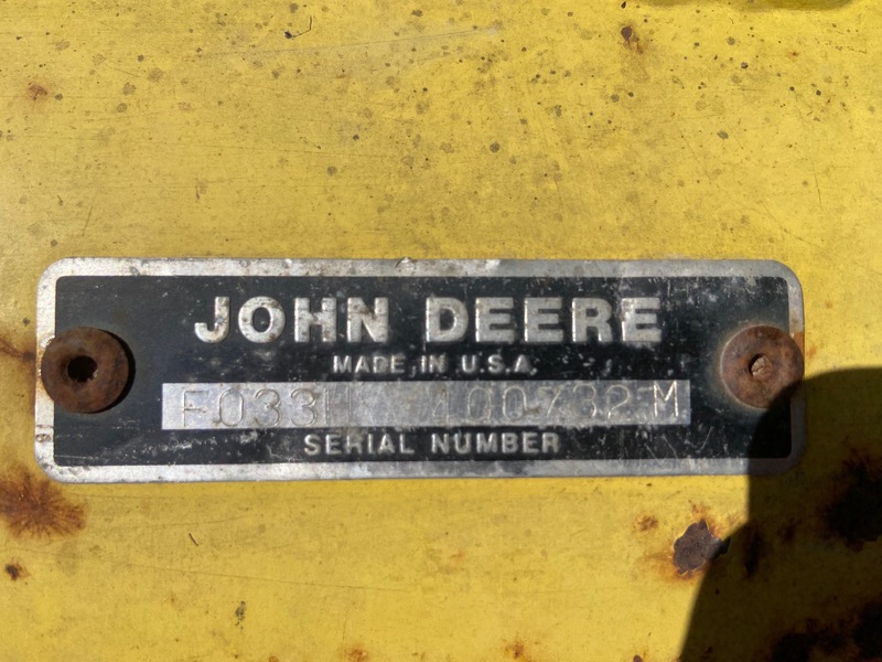 Tillage - Other  John Deere Tiller - 38" Photo