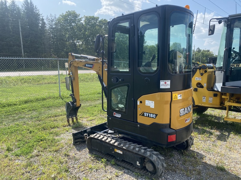 Sany SY18C Mini Excavator - DEMO Special ! 