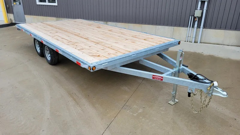 96x16 Duratrail Galvanized Deckover Trailer