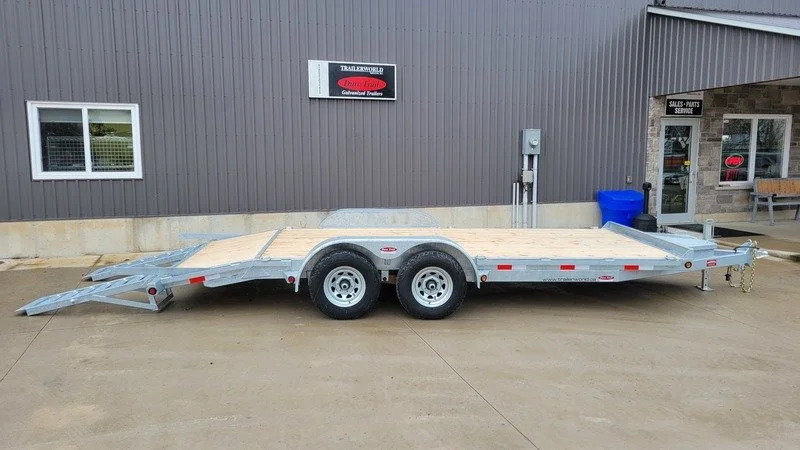22ft 5 Ton Duratrail Galvanized Equipment Trailer - Built To Last!
