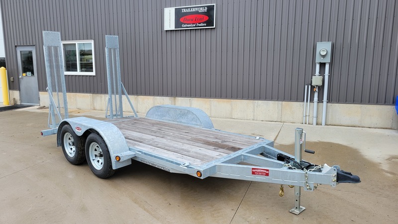 76"X16 7 TON Duratrail Galvanized Scissor Lift Trailer
