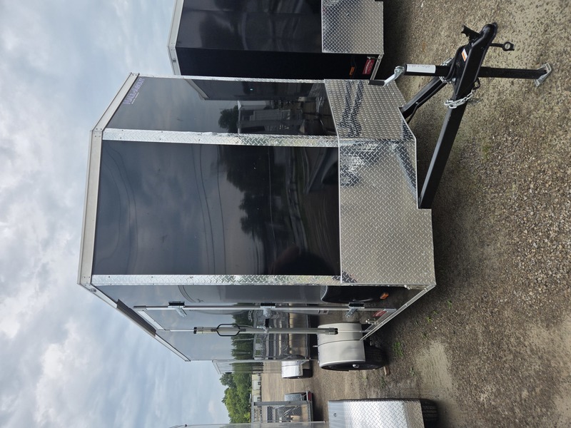 2027 6x12 Haul-About Enclosed Trailer (Black)