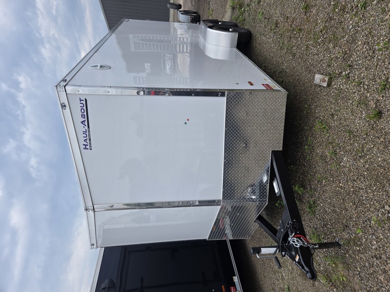 2027 7x16 Haul-About Enclosed Trailer (White)