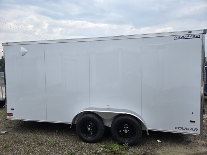 Enclosed Trailers  2027 7x16 Haul-About Enclosed Trailer (White) Photo