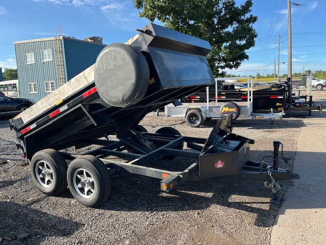 2024 Miska 6'x10' Dump Trailer with Ramps