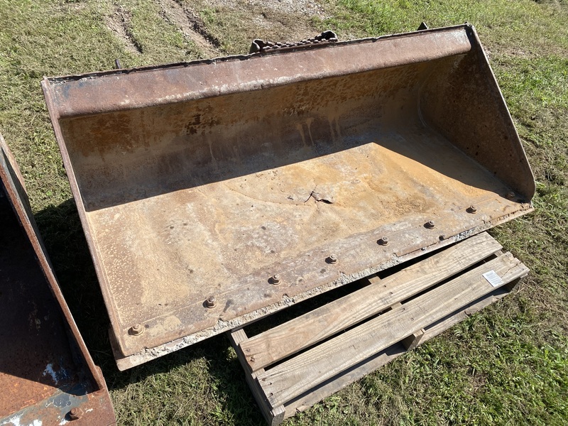 Cat 60” skid steer bucket for sale 