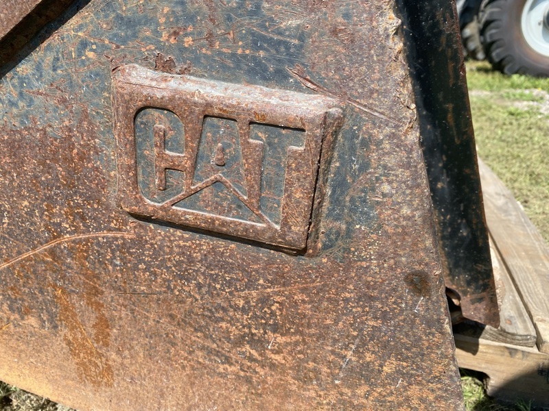 Cat 60” skid steer bucket for sale 