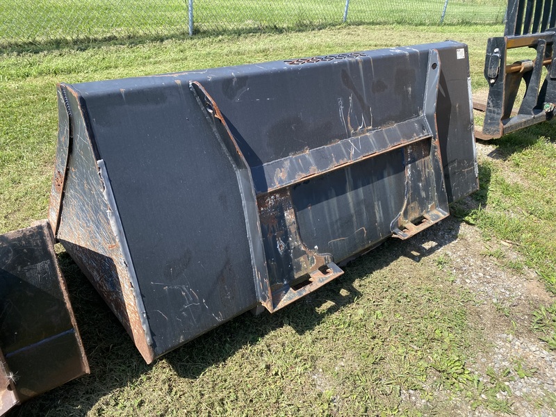 HLA 84” Snow Bucket for skid steer 