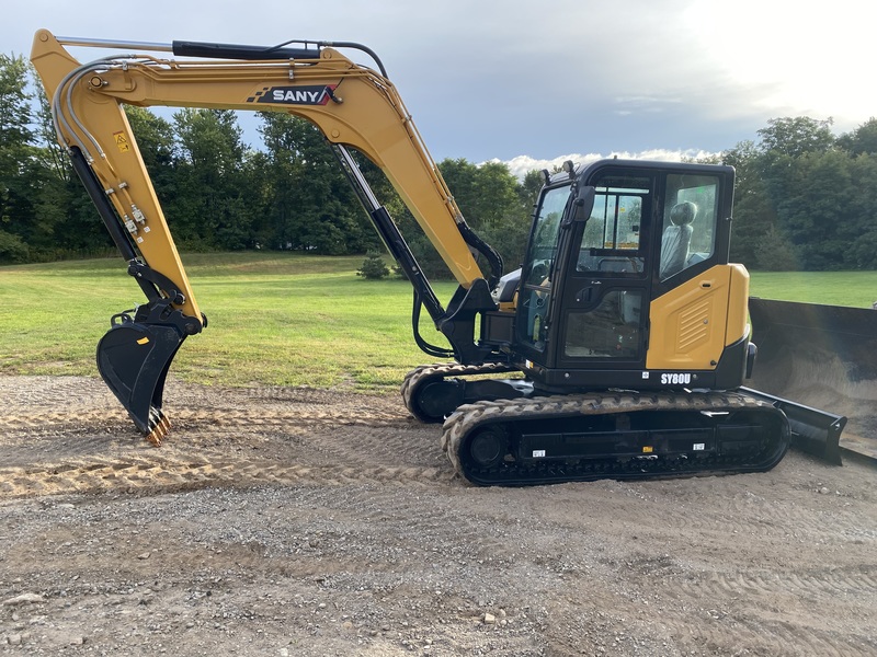 Sany SY80U 8 ton Excavator for sale 