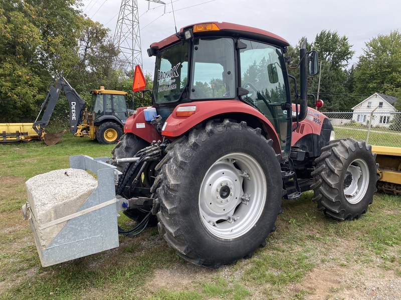 Case 105C Tractor with Metal Pless 10-16 LE Plow 