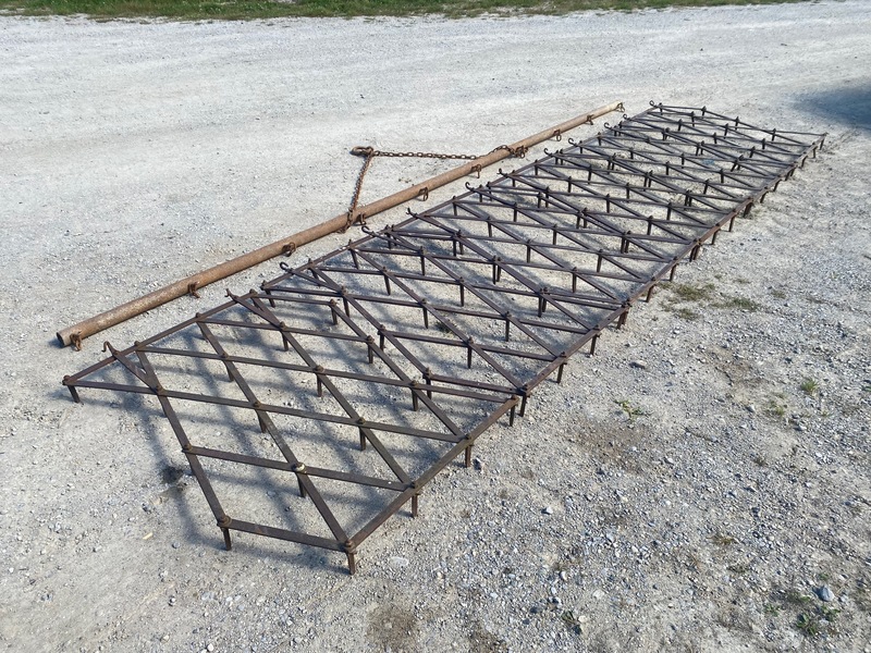 Diamond Harrows - 16FT - w/ Drag Pole