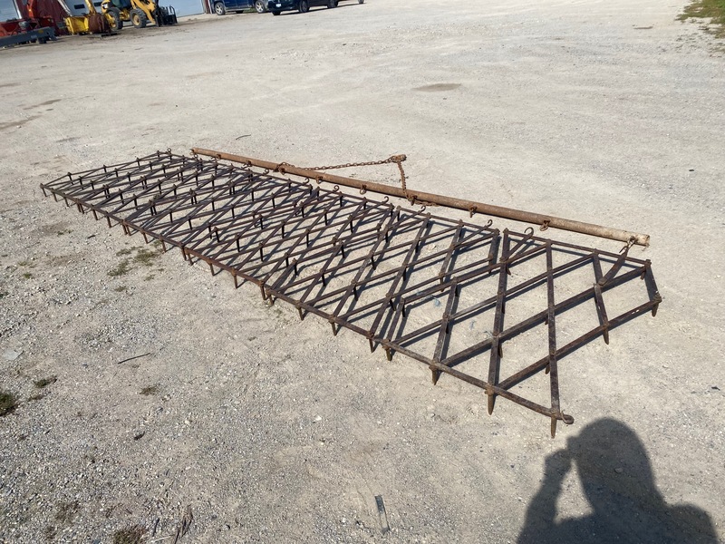 Tillage - Harrow  Diamond Harrows - 16FT - w/ Drag Pole Photo